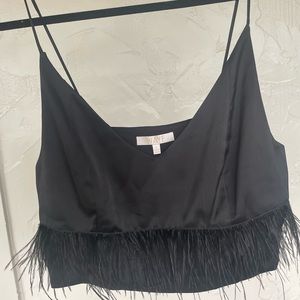Cropped Feather tank